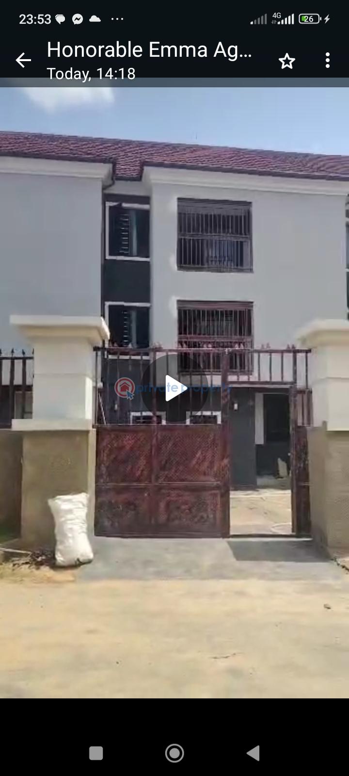 House For Rent Valley Estate Enugu Area  - 1