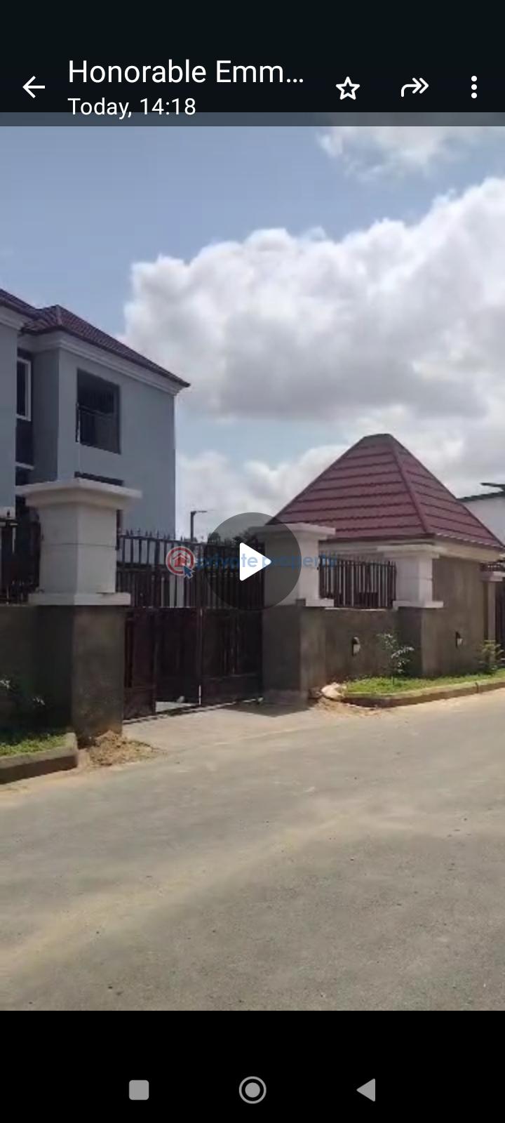 House For Rent Valley Estate Enugu Area  - 0
