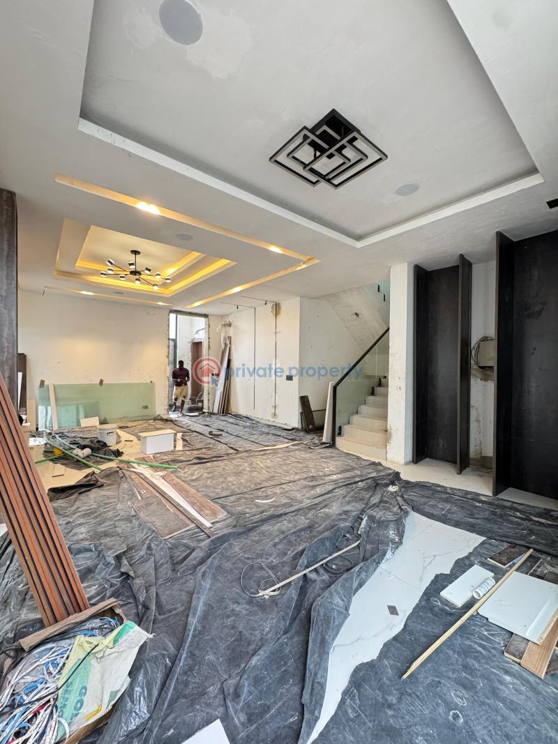 Duplex  with a private pool, exterior lounge & cinema - 13 5 bedroom Duplex For Sale Ikate Lekki Lekki Lagos - 13