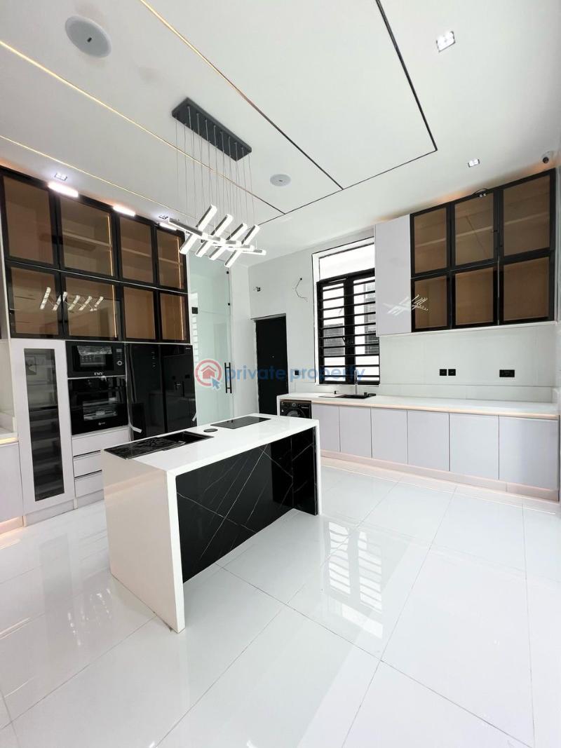 Duplex with swimming pool & gym*   5bedrooms fully-detached duplex with bq for sale!! - 13 5 bedroom Detached Duplex For Sale Chevron Lekki Lekki Lagos - 13