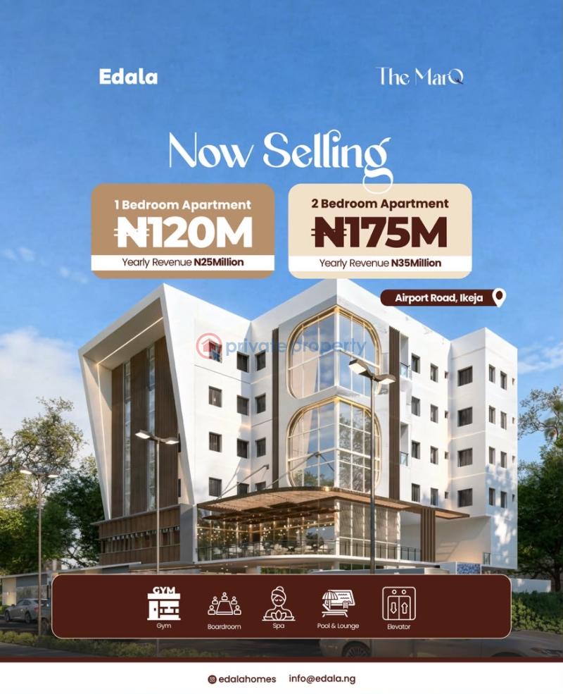 1 bedroom Block Of Flats For Sale Airport Road Ikeja Lagos