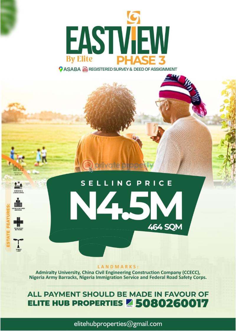 Residential Land For Sale Asaba Delta