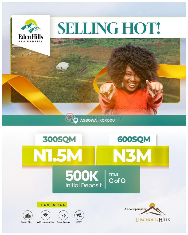 Residential Land For Sale Agbowa, Cakeb University Ikorodu Lagos - 0