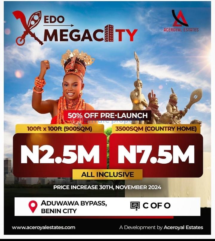 Residential Land For Sale Igue Uwangue Community, Eagle Junction Uhunmwonda Local Government Area Of Edo State Benin Edo - 1