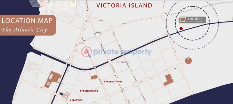 3 bedroom Terrace For Sale Eko Atlantic City Lagos Island  - 1