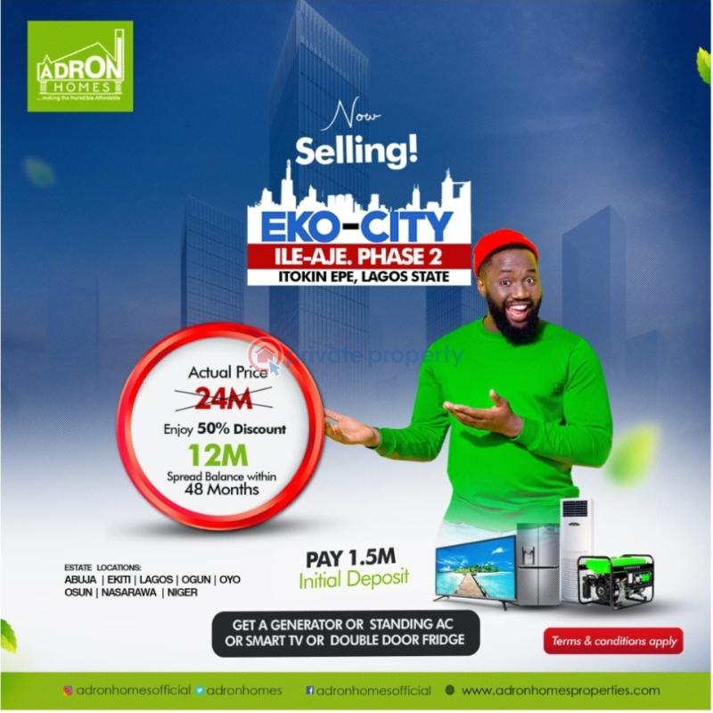 Land For Sale Ile Aje, Lekki Epe, Alaro City Epe Lagos - 1