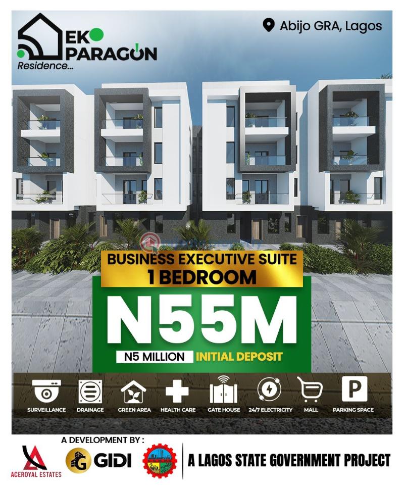 3 bedroom Terraced Duplex For Sale Abijo Gra, Lagos Along Lekki Expressway Lagos - 1