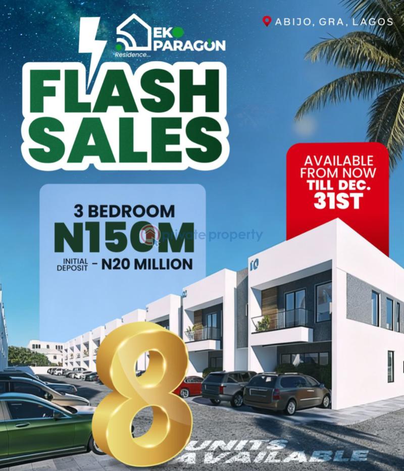 3 bedroom Block Of Flats For Sale Eko Paragon Residence At Abijo G. R. A Abijo Ajah Lagos