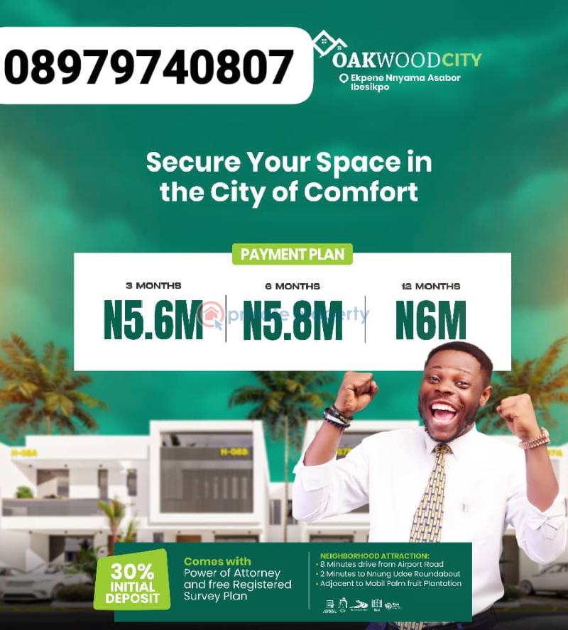 Residential Land For Sale Ibesikpo Akwa Ibom - 0