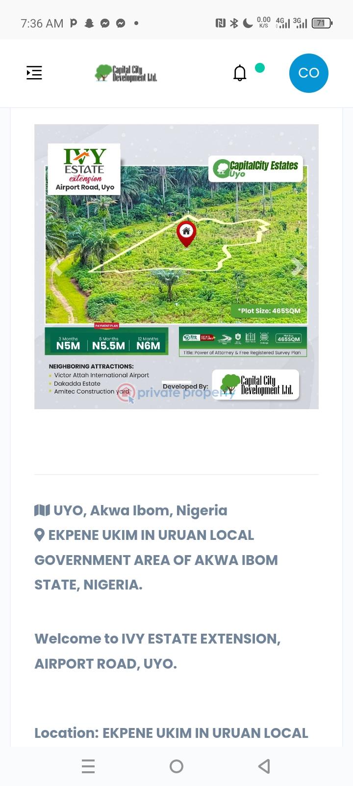 Residential Land For Sale Uyo Akwa Ibom