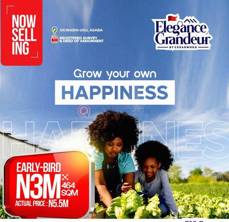 Residential Land For Sale Ogwashi Ukwu Market, Ogwashi Ukwu Community Primary, Asaba International Airport, Delta State Polytechnic, Ogwasi Uku Asaba Delta