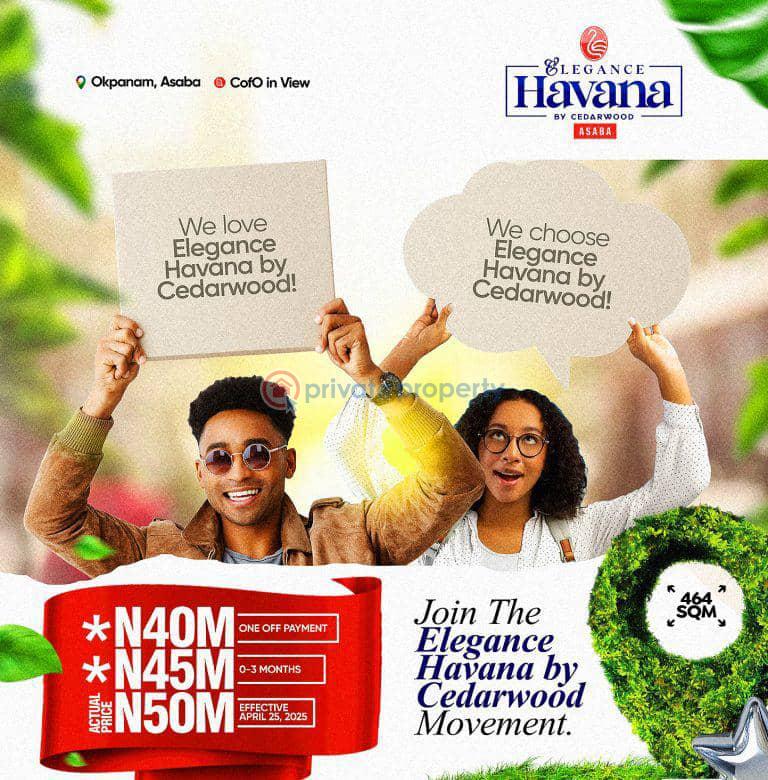 Residential Land For Sale Ogbeozoma, Okpanam, 7 Minutes Drive From Asàba International Airport, Okpanam City Gate Asaba Delta