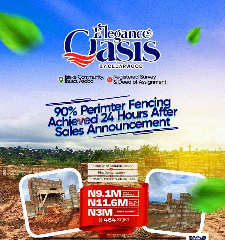 Residential Land For Sale Oshimili North L. G. A, Delta State. Asaba Delta