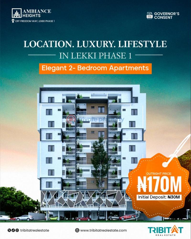 2 bedroom Shared Apartment For Sale Lekki Phase 1 Lagos