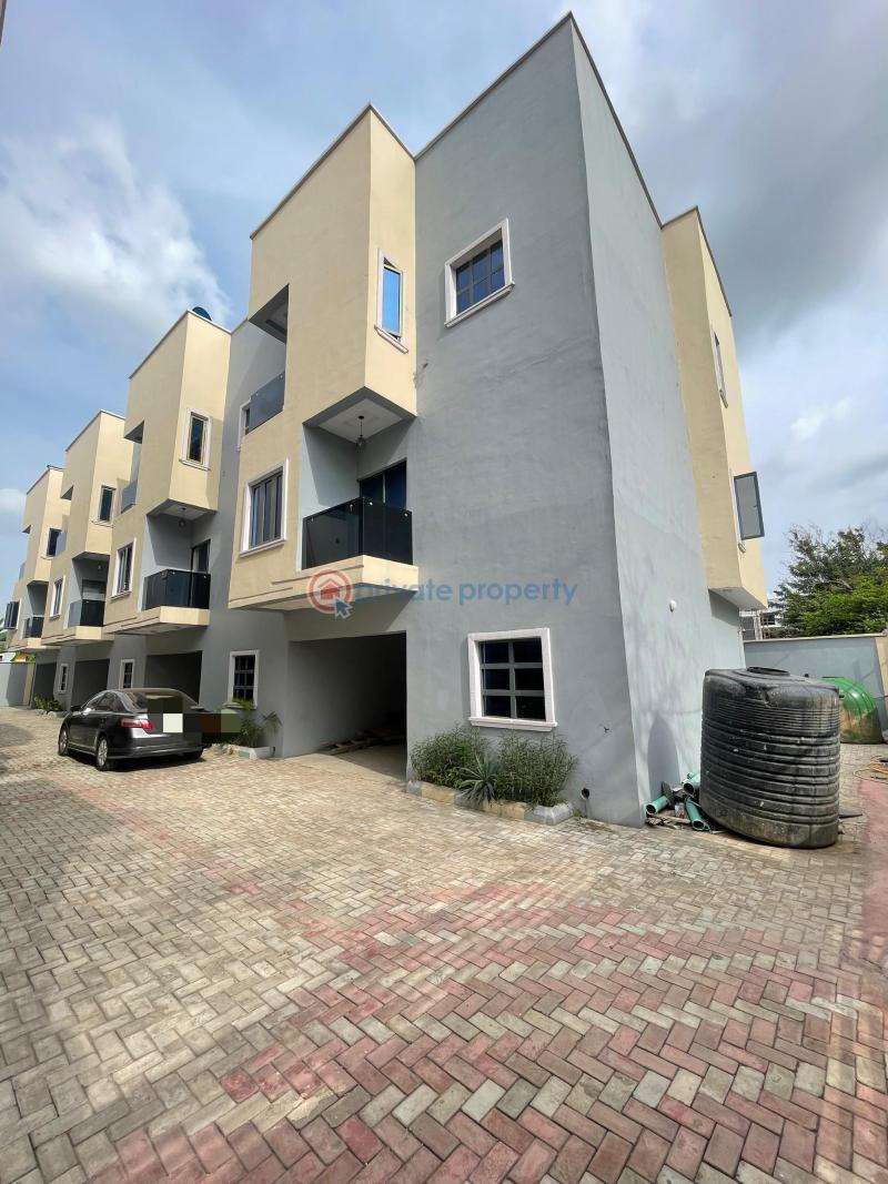 Elegant 3 bedroom terrace duplex plus garage & a room bq - 10 3 bedroom Terrace For Sale Yaba Lagos - 10