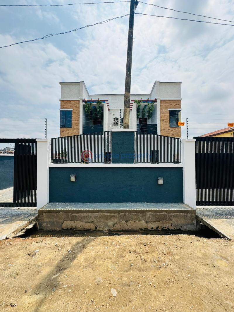 Elegantly built 4 bedroom semi detached duplex - 0 4 bedroom Detached Duplex For Sale Ogba Lagos - 0