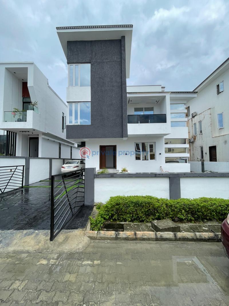 5 bedroom Detached Duplex For Sale Chevron Drive Lekki Lagos - 1