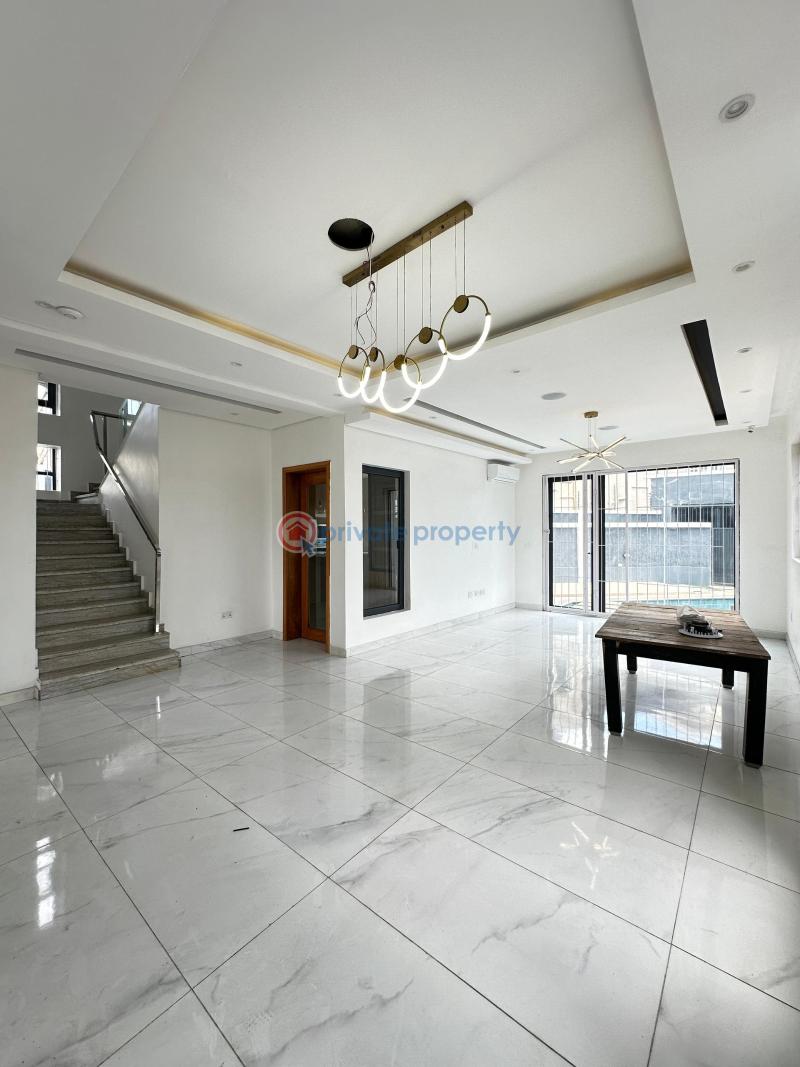 Elegantly built 5 bedroom fully detached home with swimming pool, cinema, gym and rooftop - 2 5 bedroom Detached Duplex For Sale Lekki Phase 1 Lagos - 2