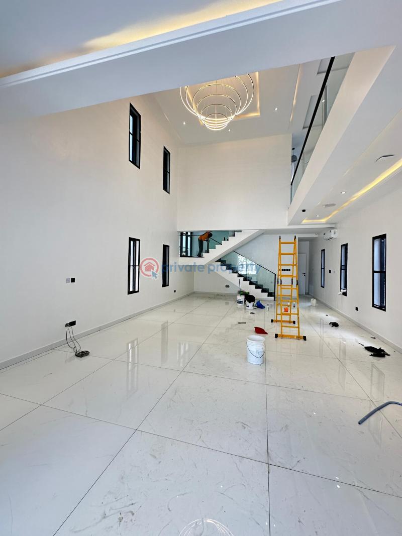 Elegantly built 5 bedroom fully detached home with swimming pool, cinema, gym and rooftop terrace... - 2 Detached Duplex For Sale Lekki Phase 1 Lagos - 2