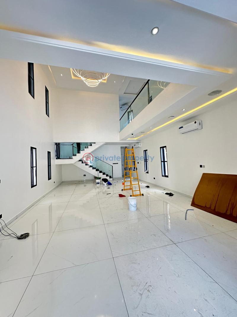 Elegantly built 5 bedroom fully detached home with swimming pool, cinema, gym and rooftop terrace - 1 5 bedroom Detached Duplex For Sale Lekki Phase 1 Lagos - 1