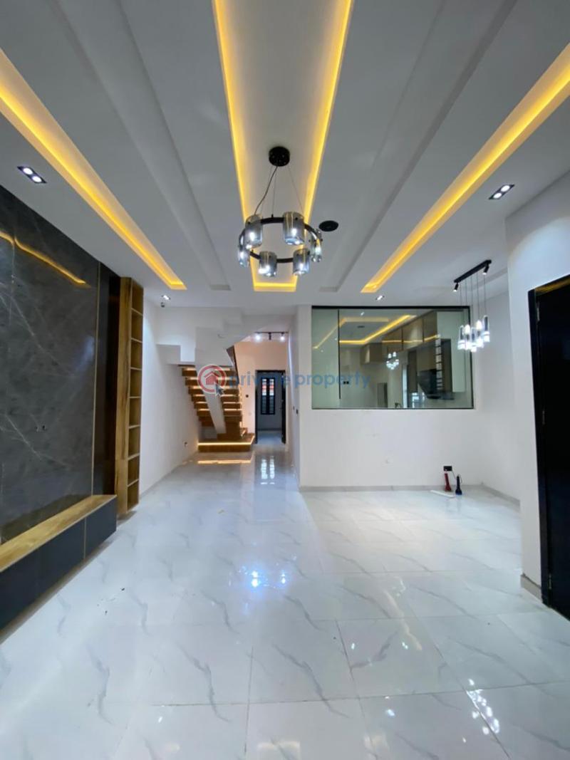 Elegantly built & finished 4 bedroom semi detached duplex with bq - 1 4 bedroom Semi detached Duplex For Sale Orchid Road, Lekki Lafiaji Lekki Lagos - 1