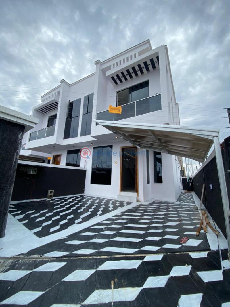 Elegantly built & finished 4 bedroom semi detached duplex with bq - 27 4 bedroom Semi detached Duplex For Sale Orchid Road, Lekki Lafiaji Lekki Lagos - 27