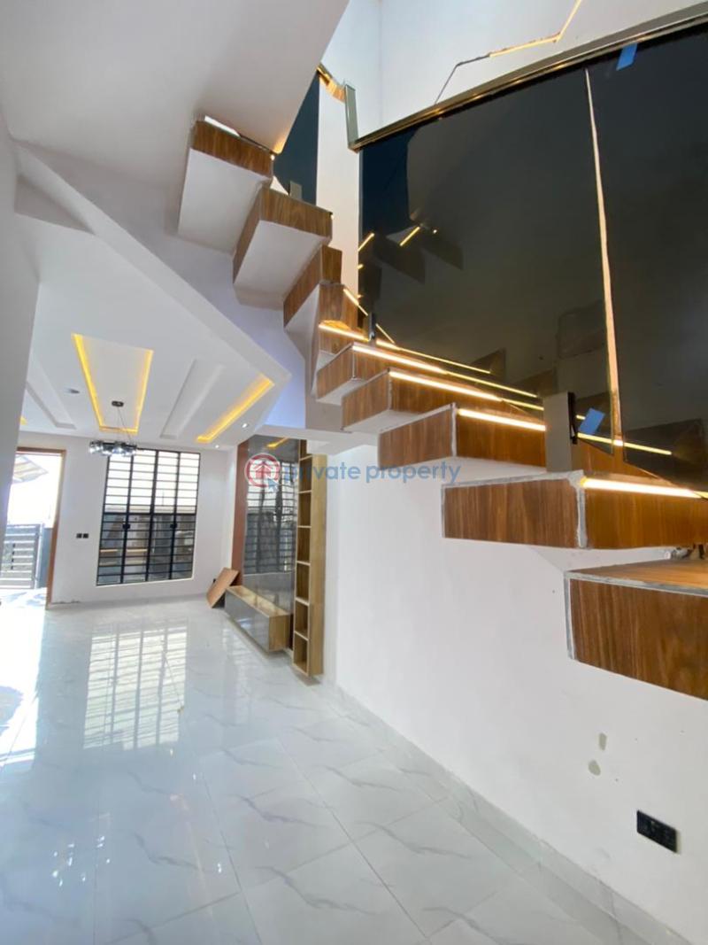 Elegantly built & finished 4 bedroom semi detached duplex with bq - 9 4 bedroom Semi detached Duplex For Sale Orchid Road, Lekki Lafiaji Lekki Lagos - 9