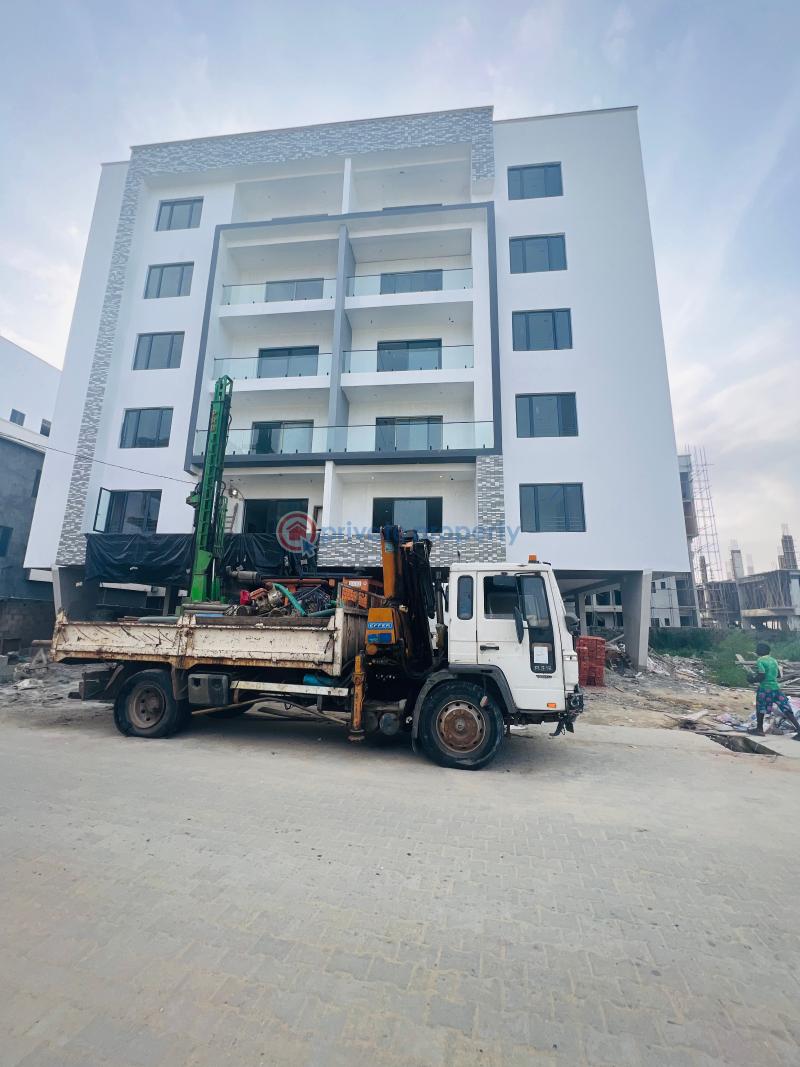 Elegantly finished 2 bedroom smart apartment with fitted bq, elevator, concierge, swimming pool & gym - 26 2 bedroom Block Of Flats For Sale Lekki Phase 1 Lagos - 26