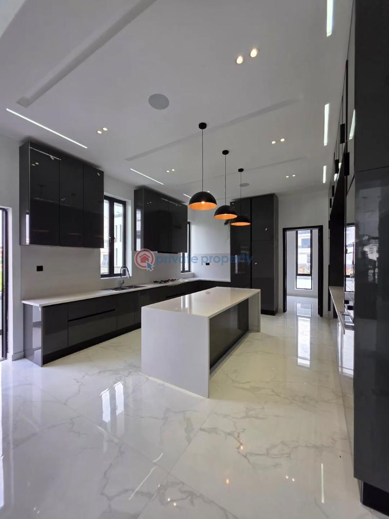 Elegantly finished 5 bedroom fully detached duplex with swimming pool, elevator, cinema, gym bq& more - 16 5 bedroom Detached Duplex For Sale Pinnock Beach Estate Osapa London Lekki Lagos - 16