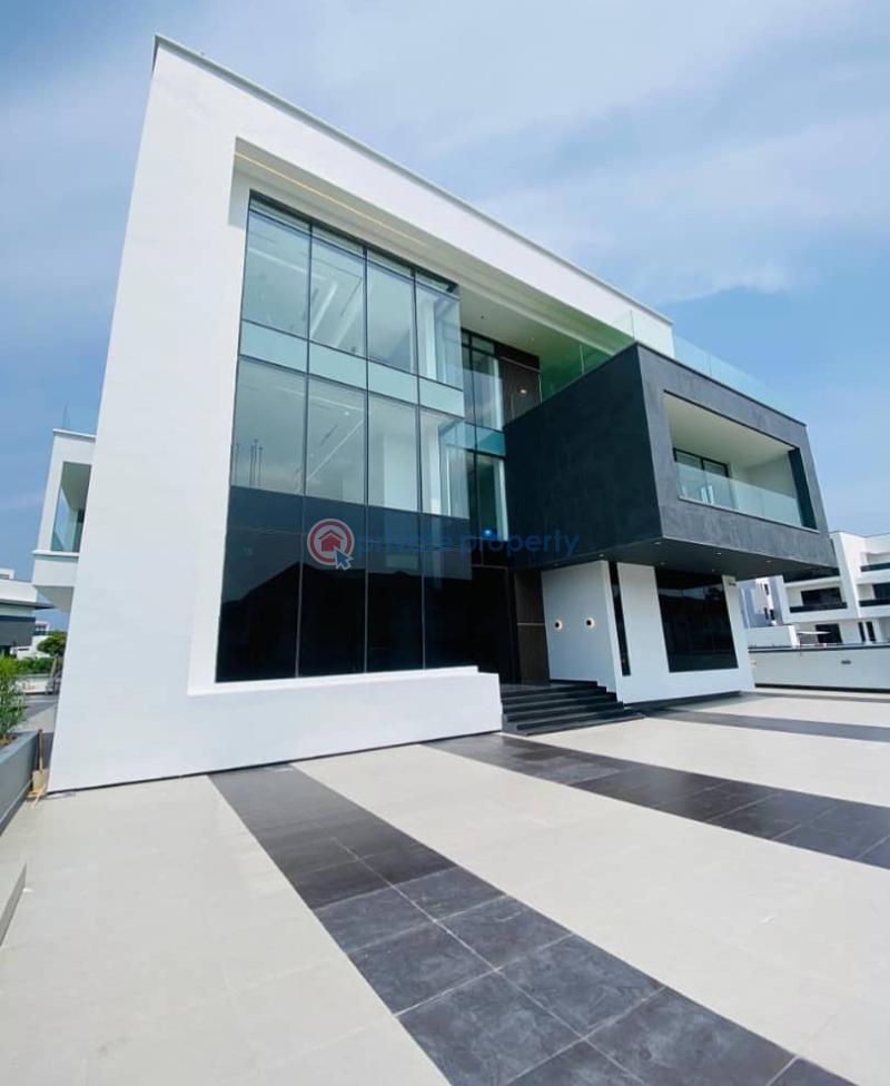 Elegantly finished 5 bedroom fully detached duplex with swimming pool, elevator, cinema, gym bq& more - 2 5 bedroom Detached Duplex For Sale Pinnock Beach Estate Osapa London Lekki Lagos - 2