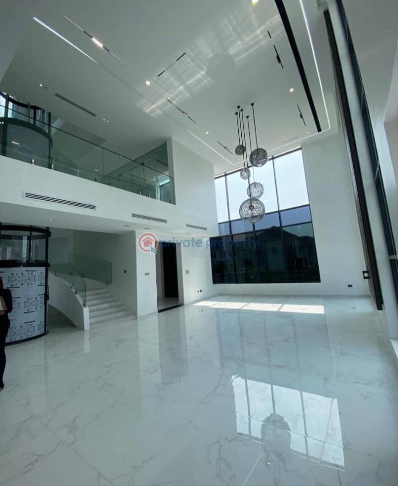 Elegantly finished 5 bedroom fully detached duplex with swimming pool, elevator, cinema, gym bq& more - 4 5 bedroom Detached Duplex For Sale Pinnock Beach Estate Osapa London Lekki Lagos - 4