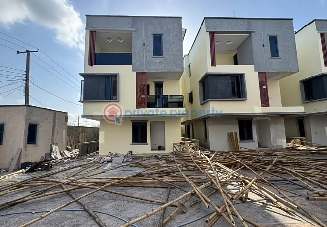 4 bedroom Detached Duplex For Sale 5mins Adeniyi Jnes Behind Dideolu Ogba Bus-stop Lagos - 0