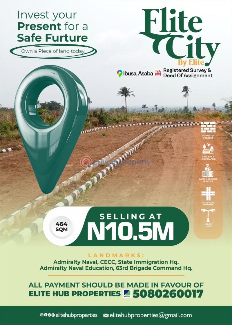 Residential Land For Sale Ibusa Asaba Delta