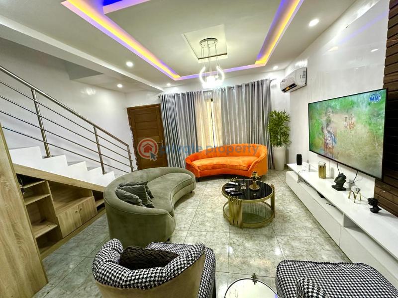 Elsie lovely two bedroom duplex apartment at mijlestate - 1 2 bedroom Self Contain Short let Mijl Residence Lekki Phase 2 Lagos - 1