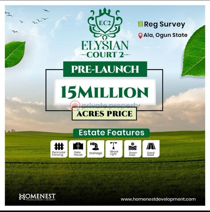 Residential Land For Sale Ala, Ogun State Ogun area  - 1