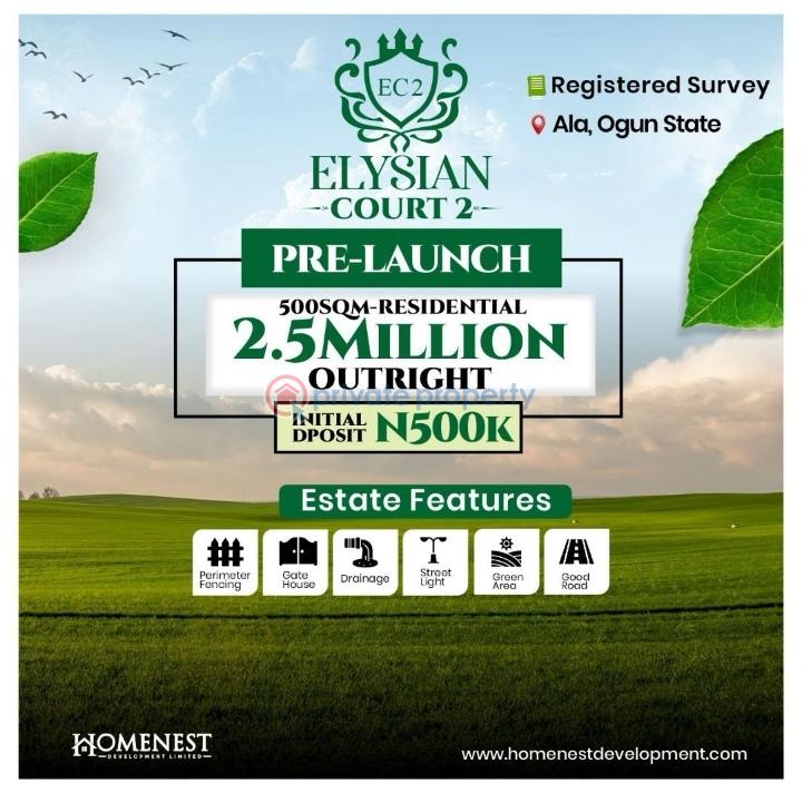 Residential Land For Sale Ala, Ogun State Ogun area  - 0