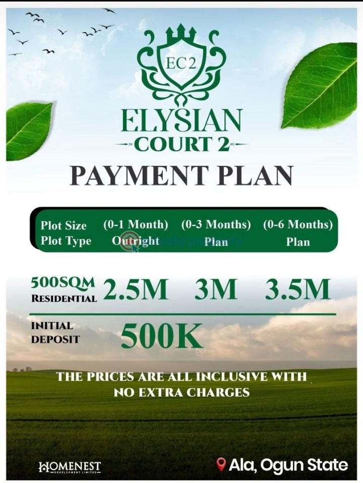 Residential Land For Sale Ala, Ogun State Ogun area  - 2