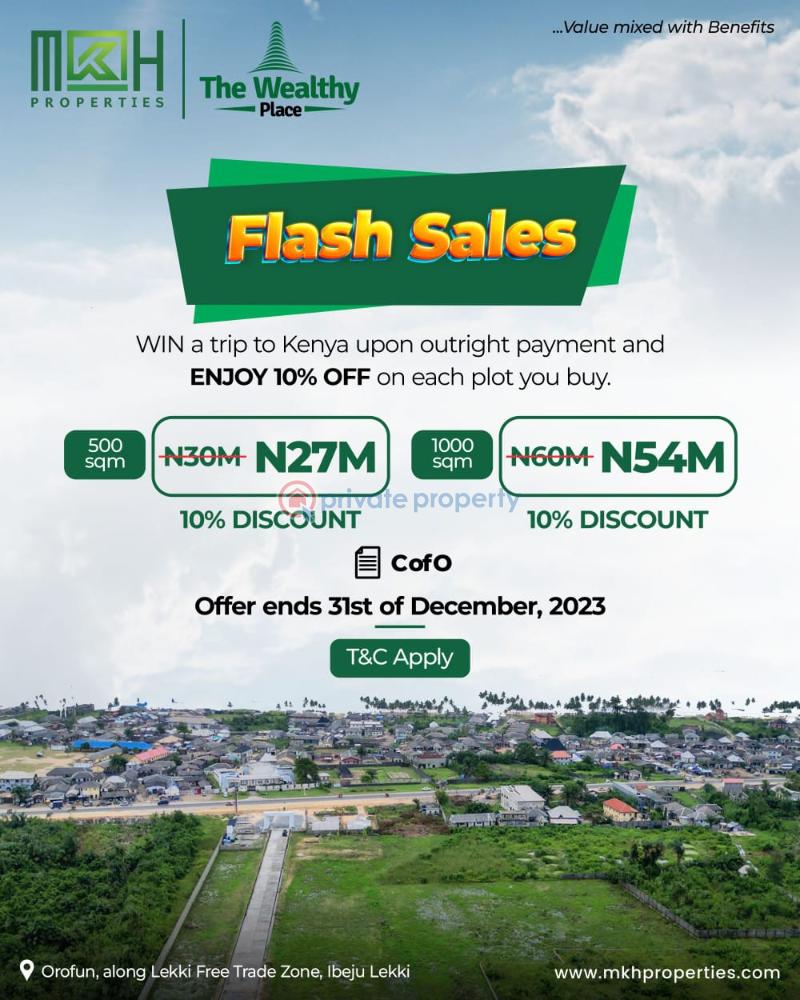 Land For Sale The Wealthy Place Estate Ibeju-Lekki Lagos - 13