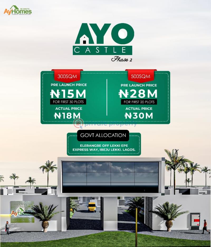 Mixed use Land For Sale Ayo Estate Phase 2, Off Elerangbe Eleran Igbe Ibeju-Lekki Lagos - 2