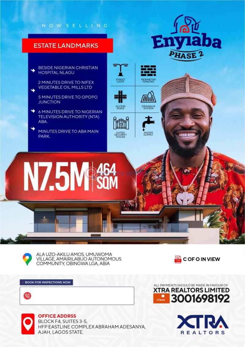 Residential Land For Sale Obi Nwa Abia