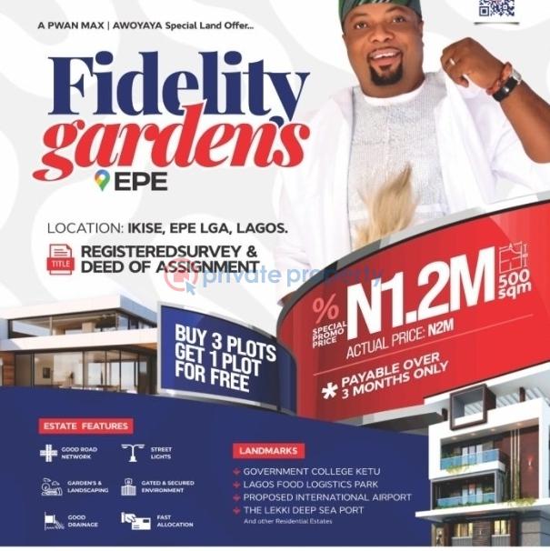 Residential Land For Sale Ikise Epe Lagos - 0