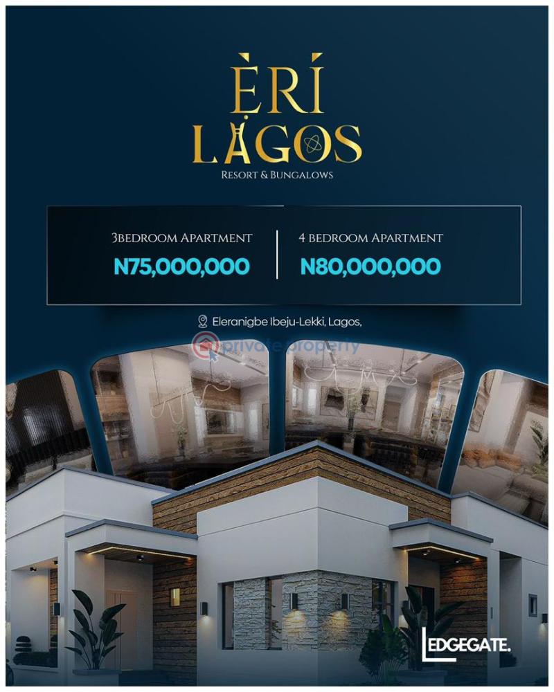 3 bedroom Detached Bungalow For Sale Eleran Igbe Ibeju-Lekki Lagos - 0