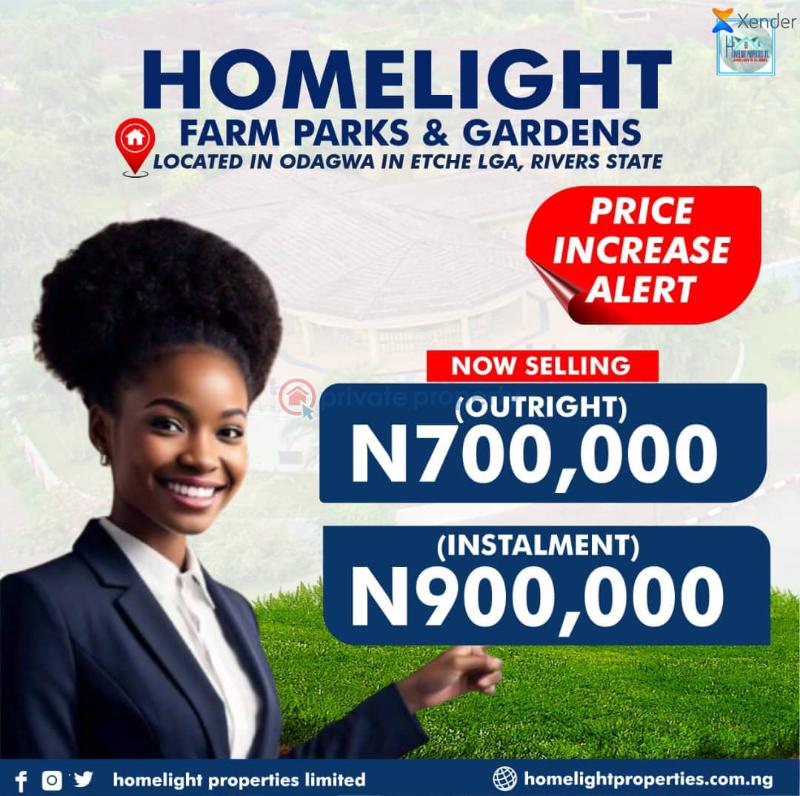 Mixed use Land For Sale Odagwa Etche Rivers 