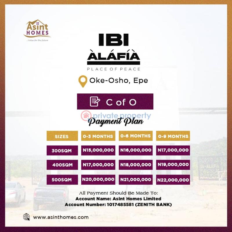 Land For Sale Oke Osho, Ikorodu Road Epe. Lagos Island  - 2