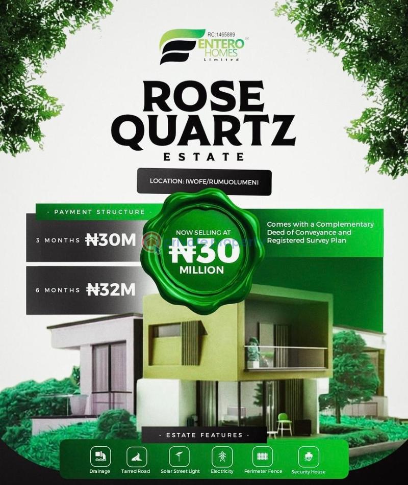 Residential Land For Sale Iwofe Port Harcourt Rivers