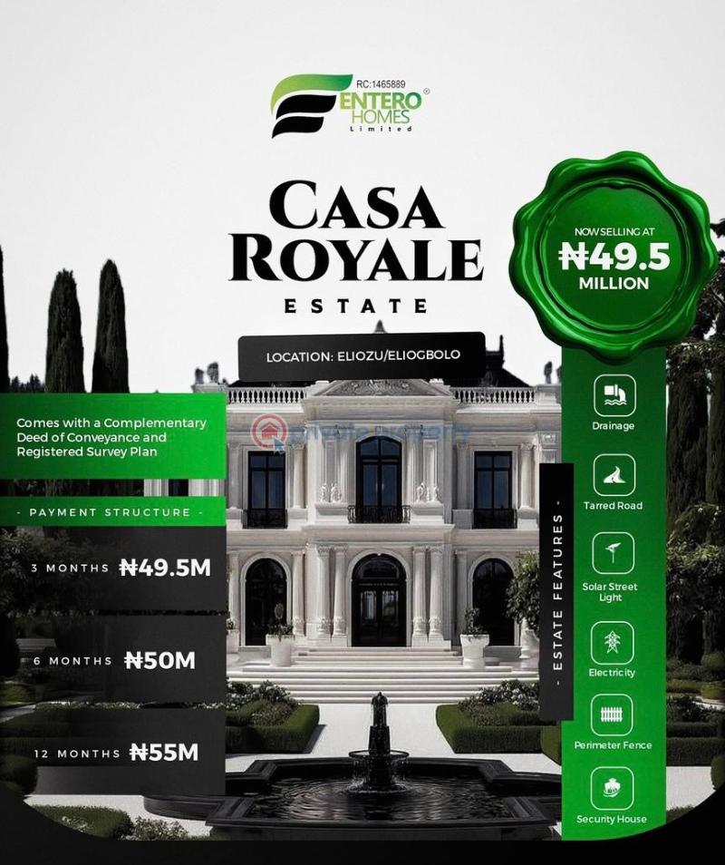 Residential Land For Sale Eliozu Port Harcourt Rivers