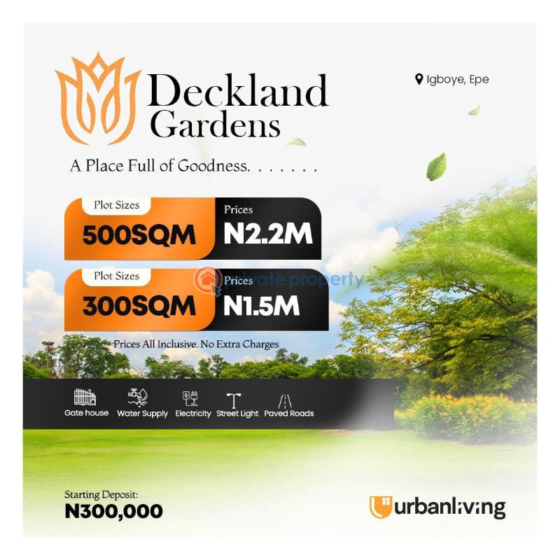 Land For Sale Landmarks • Lekki Epe Int’l Airport • Lagos State Food Logistic Hub • Lagos State Emergency And Security Dispatch Centre • Alaro City • African Film & Media City • Epe Spa & Resort • Grace Polytechnic • Ketu General Hospital • Universities • International Epe Lagos - 0