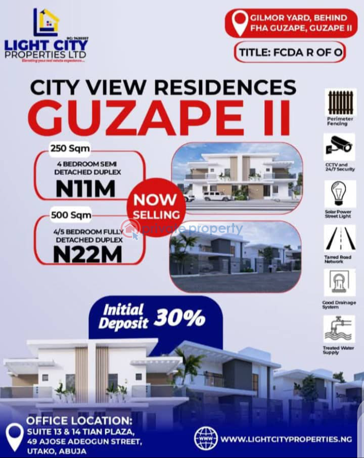 Mixed use Land For Sale Guzape Abuja Phase 1 