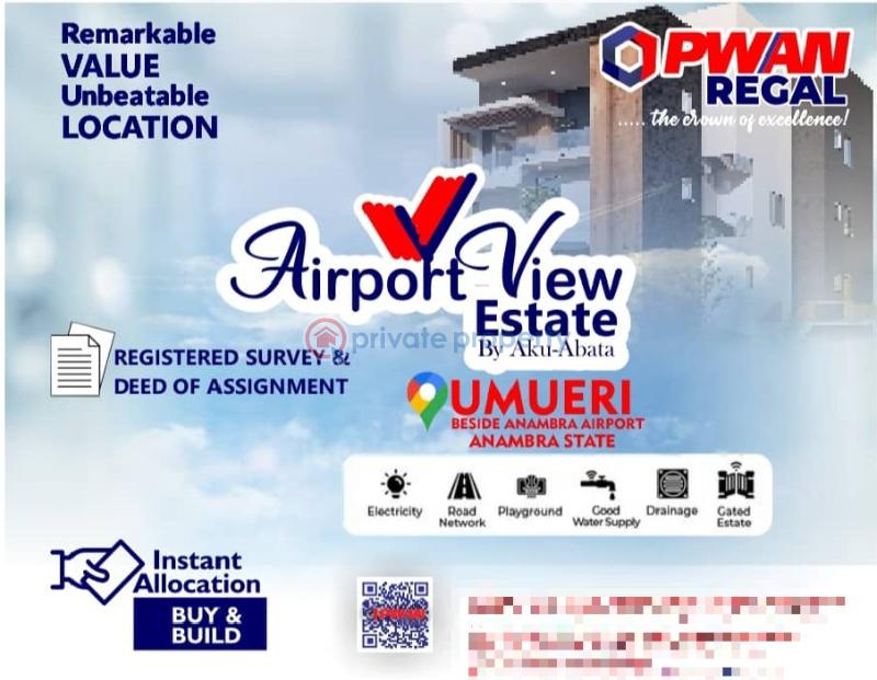 Residential Land For Sale Umueri, Beside Anambra Airport Anambra Area 