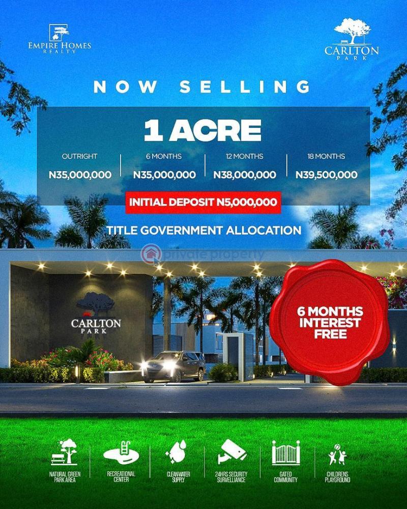 Residential Land For Sale Petrolex Oil & Gas Ibefun International College Tai Solarin University Of Education Rite Foods Limited Grace Polytechnic Omu Lagos Food Hub Ketu Lagos Film City Epe Resort & Spa Ijebu North Ogun - 2